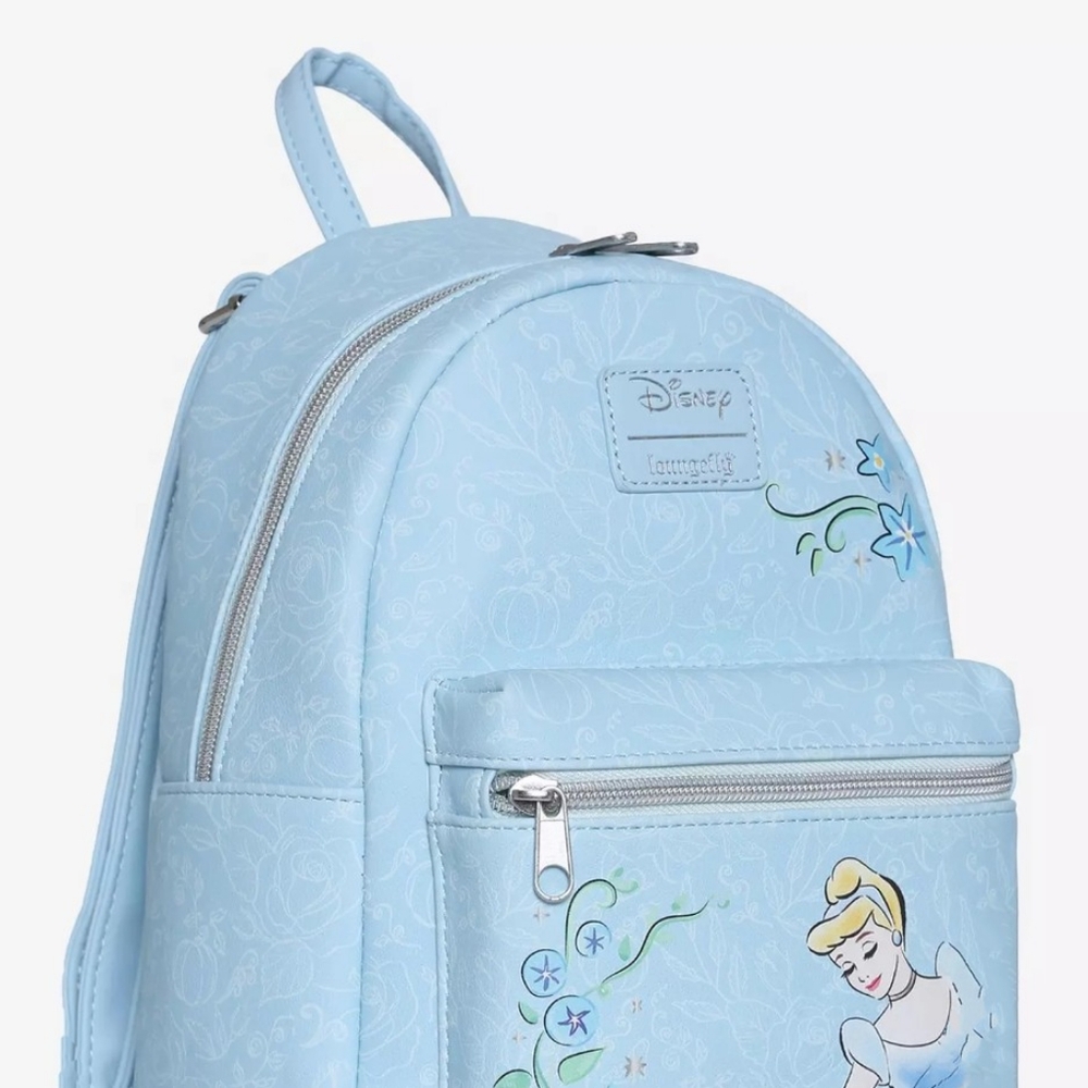 brand new with tag Loungefly Disney Cinderella Sketch Mini Backpack - Picture 3 of 11